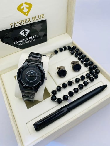 طقم ساعة وقلم وكبك وسبحة فاندر بلو 2026