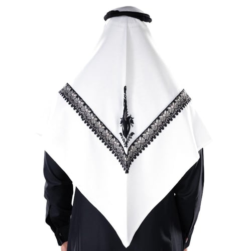 غترة بروجية شتوي بيج 1 مطرز 2026