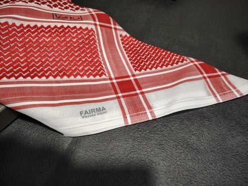 شماغ فايرما احمر غامق الرسمي 1