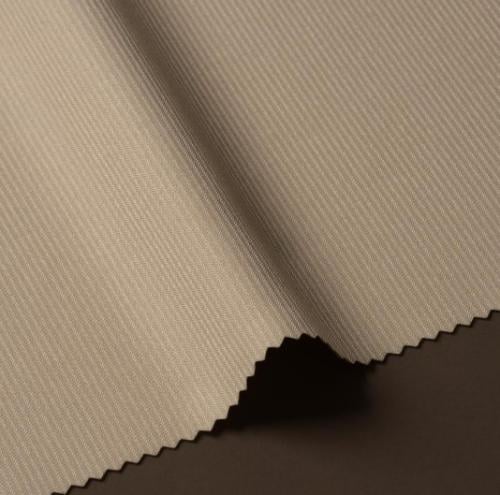 قماش اس ون صيفي لون بيج فاتح مقلم 222