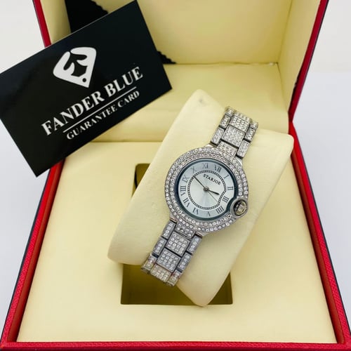 ساعة نسائية ماركة كارتير ديزاين فندر بلو