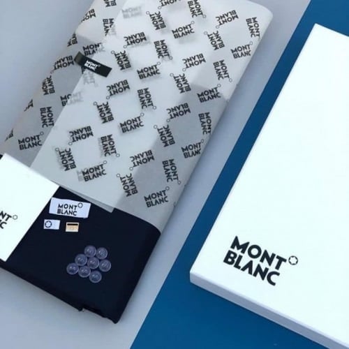 بكج الرمادي: طقم مونت بلانك الفاخر