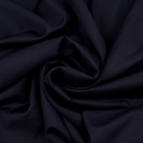 قماش اس ون ربيعي ياباني لون كحلي داكن