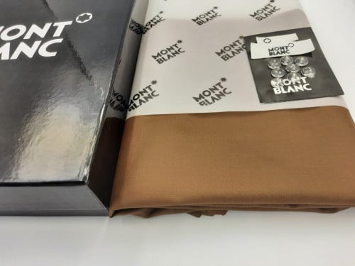 قماش مونت بلانك صيفي لون بني رقم 2060