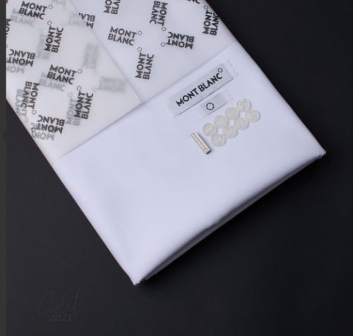 قماش ياباني ابيض او كريمي مونت بلانك المميز نص واق...