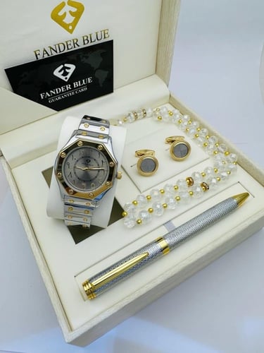 طقم ساعة وقلم وكبك وسبحة فاندر بلو 2026