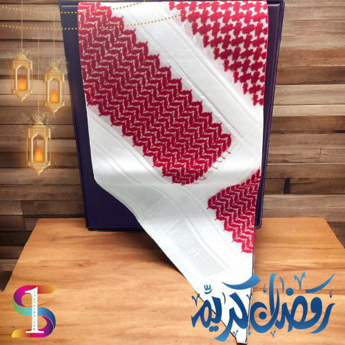 شماغ برفكت مان شبابي احمر 2024 - 23015