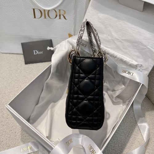 حقيبة Mini lady Dior