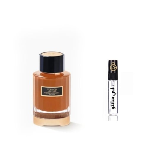 عينة عطر كارولينا هيريرا ستاليون ليذر او دو بارفيو...