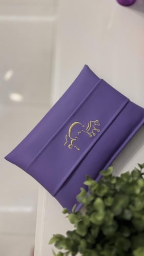 باوتش جلد بنفسجي فاتح