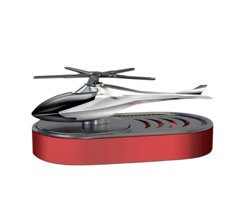 معطر هواء للسيارة بتصميم طائرة هليكوبتر يعمل بالطا...