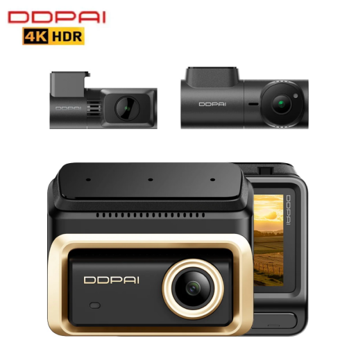 داش كام دي دي باي DDPAI Z90 Master 4K أمامية ، داخ...