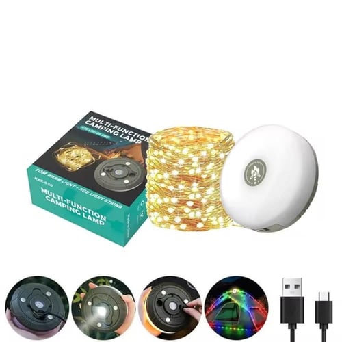 شريط إضاءة LED للتخييم بطول 10 متر