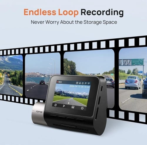 داش كام شاومي 70mai A510 امامية + خلفية