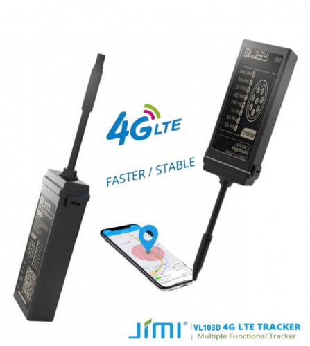 جهاز تتبع المركبات VL103D -4G ( يدعم اللغة العربية...