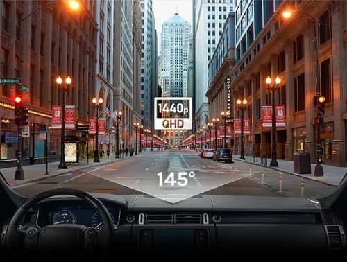 داش كام شاومي A400 أمامية بدقة 2560 × 1440