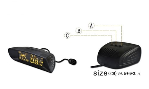 حساسات للشاحنات مع شاشة عرض