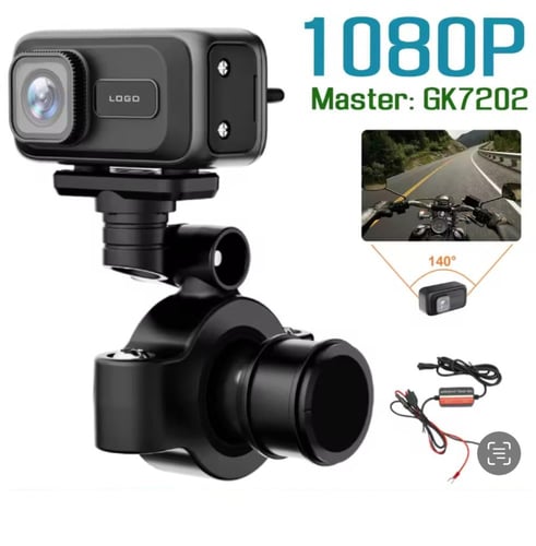 كاميرا للدراجة النارية DVR بدقة 1080P
