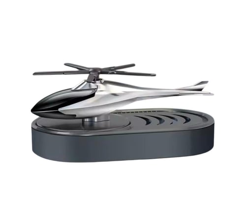 معطر هواء للسيارة بتصميم طائرة هليكوبتر يعمل بالطا...