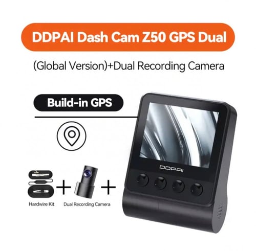 داش كام DDPAI-Z50 4K أمامية + خلفية