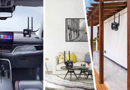 كاميرا 4G معدنية متعددة الاستخدم + بث إشارة Wi-Fi