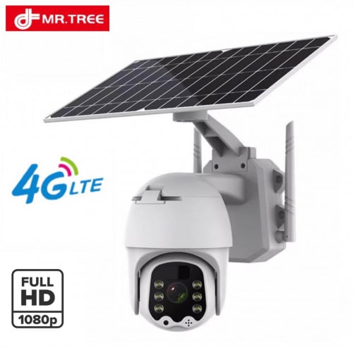 كاميرا مراقبة 4G تعمل بالطاقة الشمسية