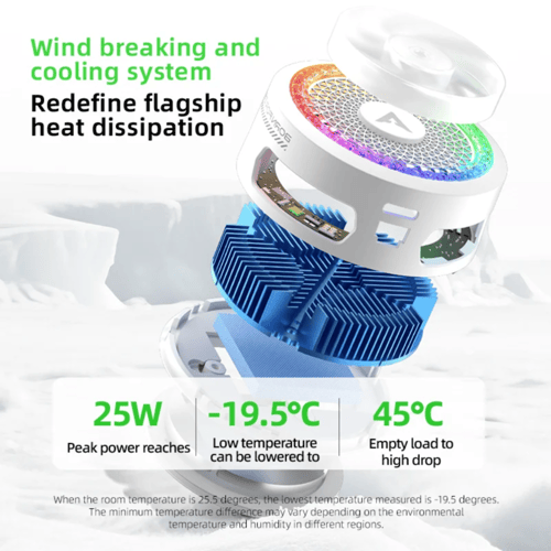 مبرد PIVA Ice Blade B3 بإضاءة RGB