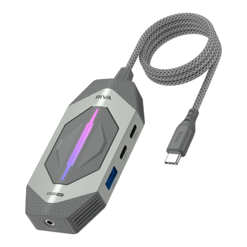 وصلة PIVA DS6 Pro محول 6 في 1