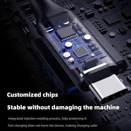 كابل توصيلة بيفا 240 واط - دعم دقة 8K@60Hz وسرعة ن...