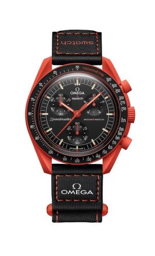 SWATCH OMEGA MISSION ON EARTH LAVA