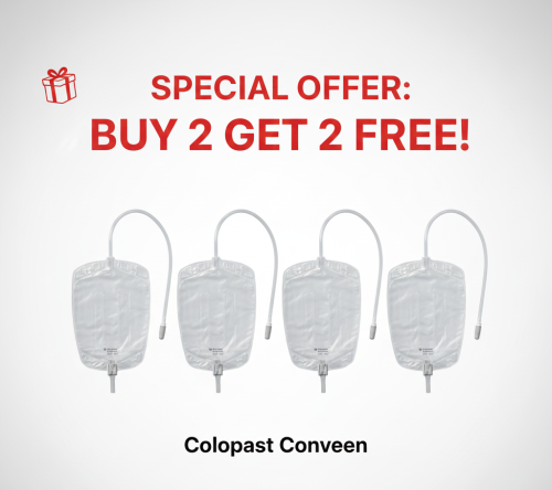 كيس جمع بول بالساق سعة 600 مل Conveen