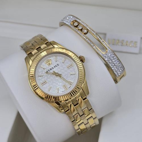 ساعه مع سواره فرزاتشي نسائي طبق الاصل m00117