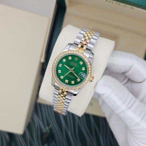 رولكس نسائي بطاريه حجم 31 مم