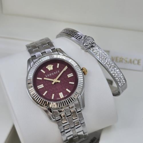 ساعه مع سواره فرزاتشي نسائي طبق الاصل m00114