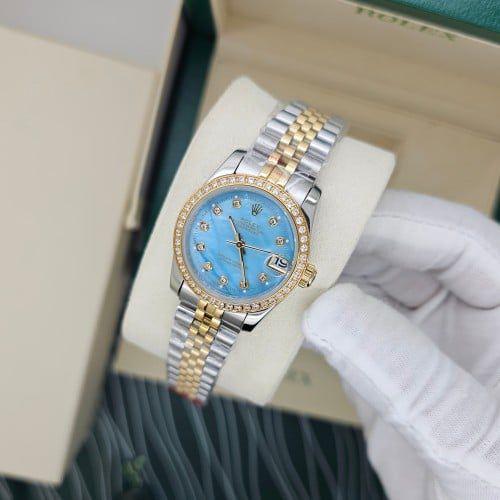 رولكس نسائي بطاريه حجم 31 مم