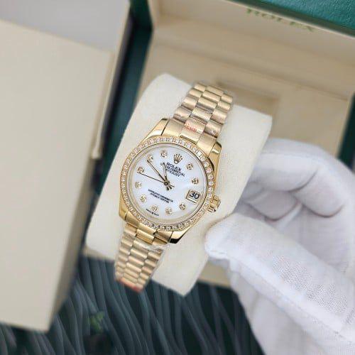 رولكس نسائي بطاريه حجم 31 مم