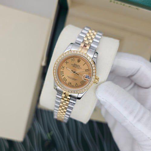 رولكس نسائي بطاريه حجم 31 مم