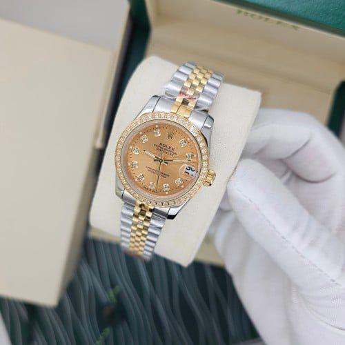 رولكس نسائي بطاريه حجم 31 مم