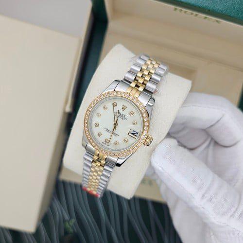 رولكس نسائي بطاريه حجم 31 مم