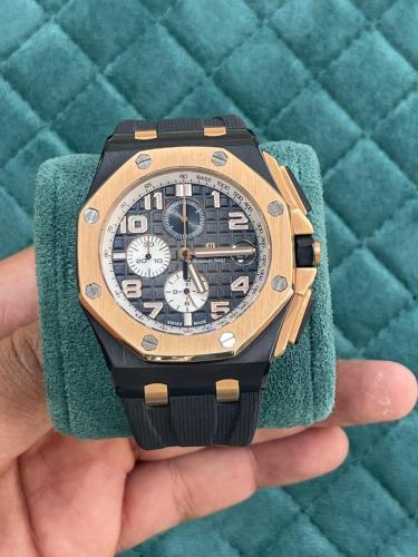 ساعه ادمرس بيجيت رويال اوك ربل كرونو كراف حجم 42مم