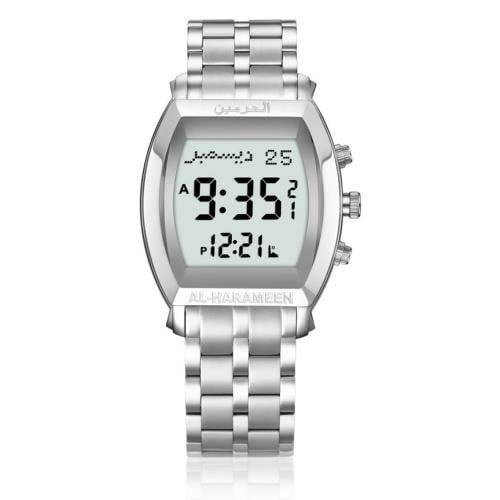 ساعة يد كلاسيكية من الحرمين HA-6260 - باللون الفضي
