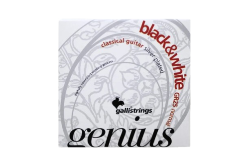 اوتار قالي للقيتار الكلاسيك ابيض واسود