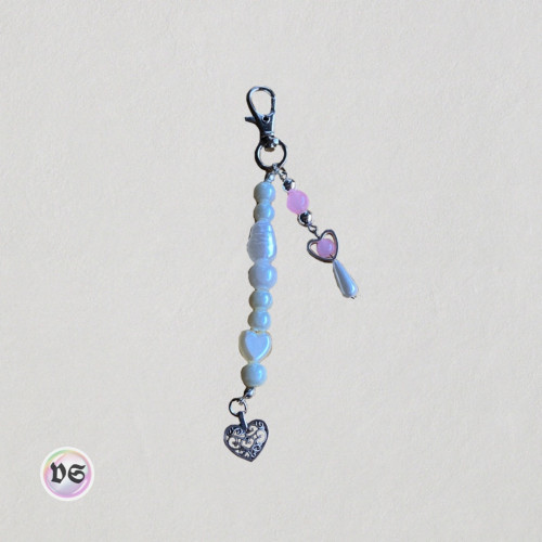 Hearts Keychain