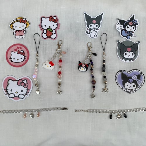 Hello kitty and kuromi box