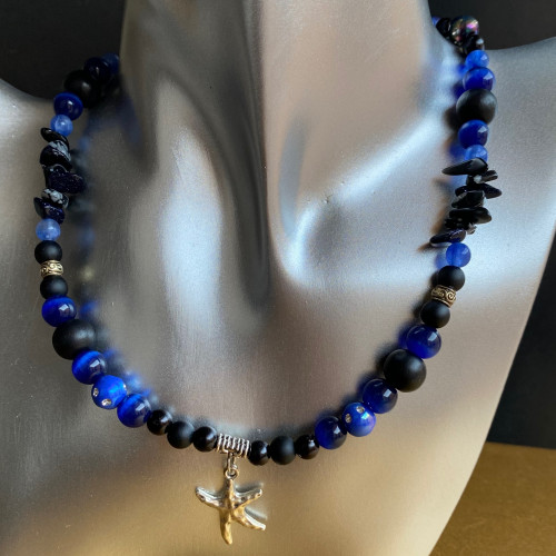 Dark mermaid necklace