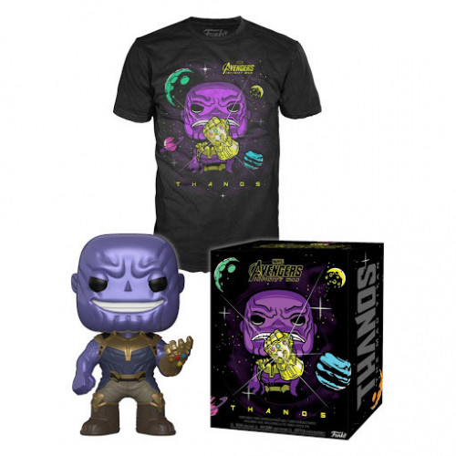 Funko POP! Tees T Shirt Thanos in Space EXCLUSIVE