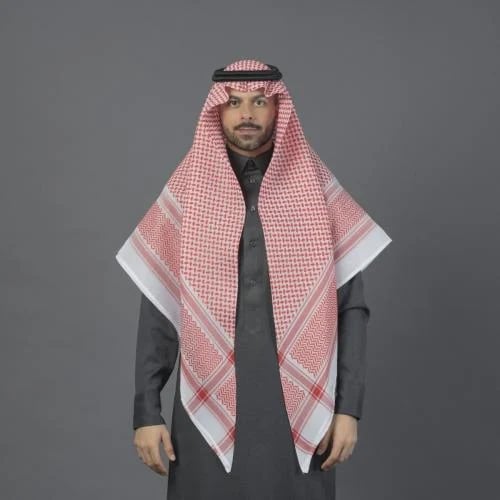 شماغ البسام البرتقالي