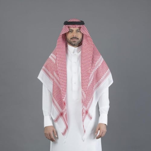شماغ البسام شلش انجليزي