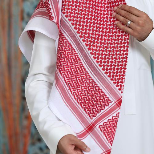 شماغ ديليكات احمر - dellcate