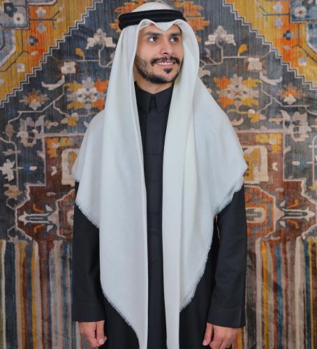 غترة كشميريه صوف ساده